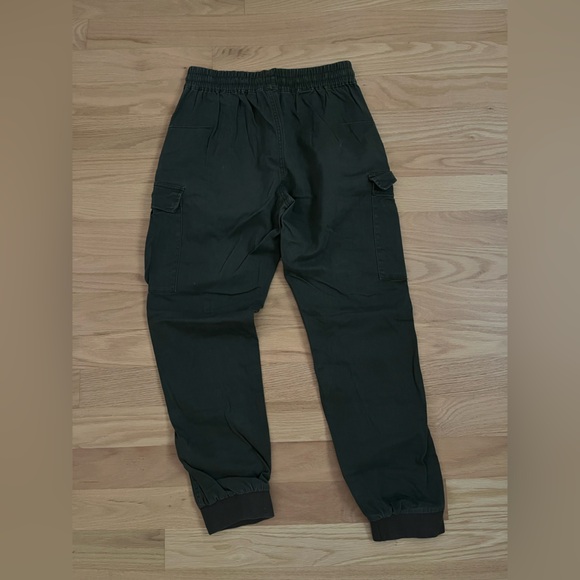 Dark Green Trackpants with Pockets - Picture 2 of 2